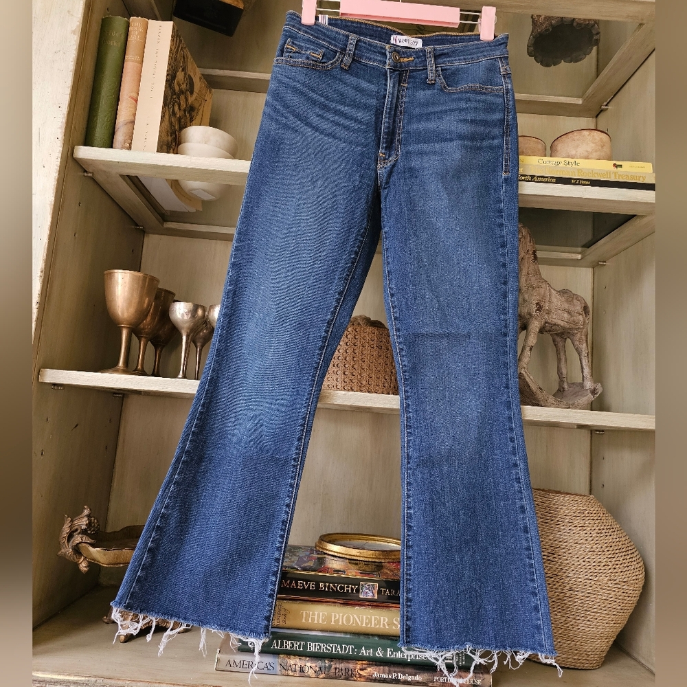 Morrison Raw Hem Bootcut Jeans - Picture 5 of 8